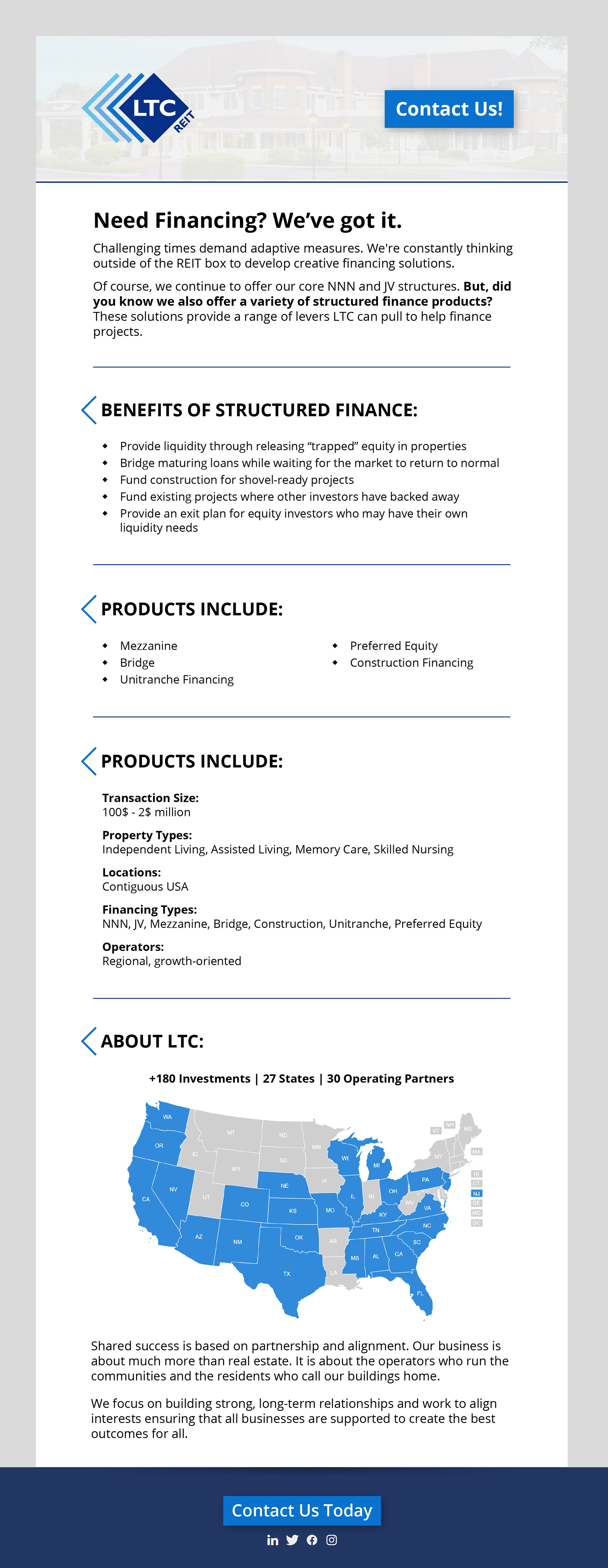 Graphic Design by MTajvidi for LTC Properties | Design #24541812
