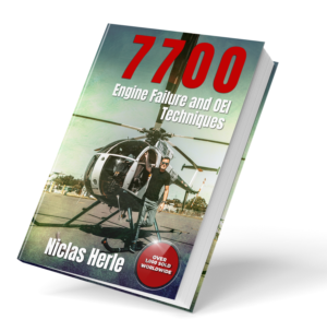 Book Cover for 5.5" x 8.5" Helicopter Emergency Procedures Book (Niclas Herle) 