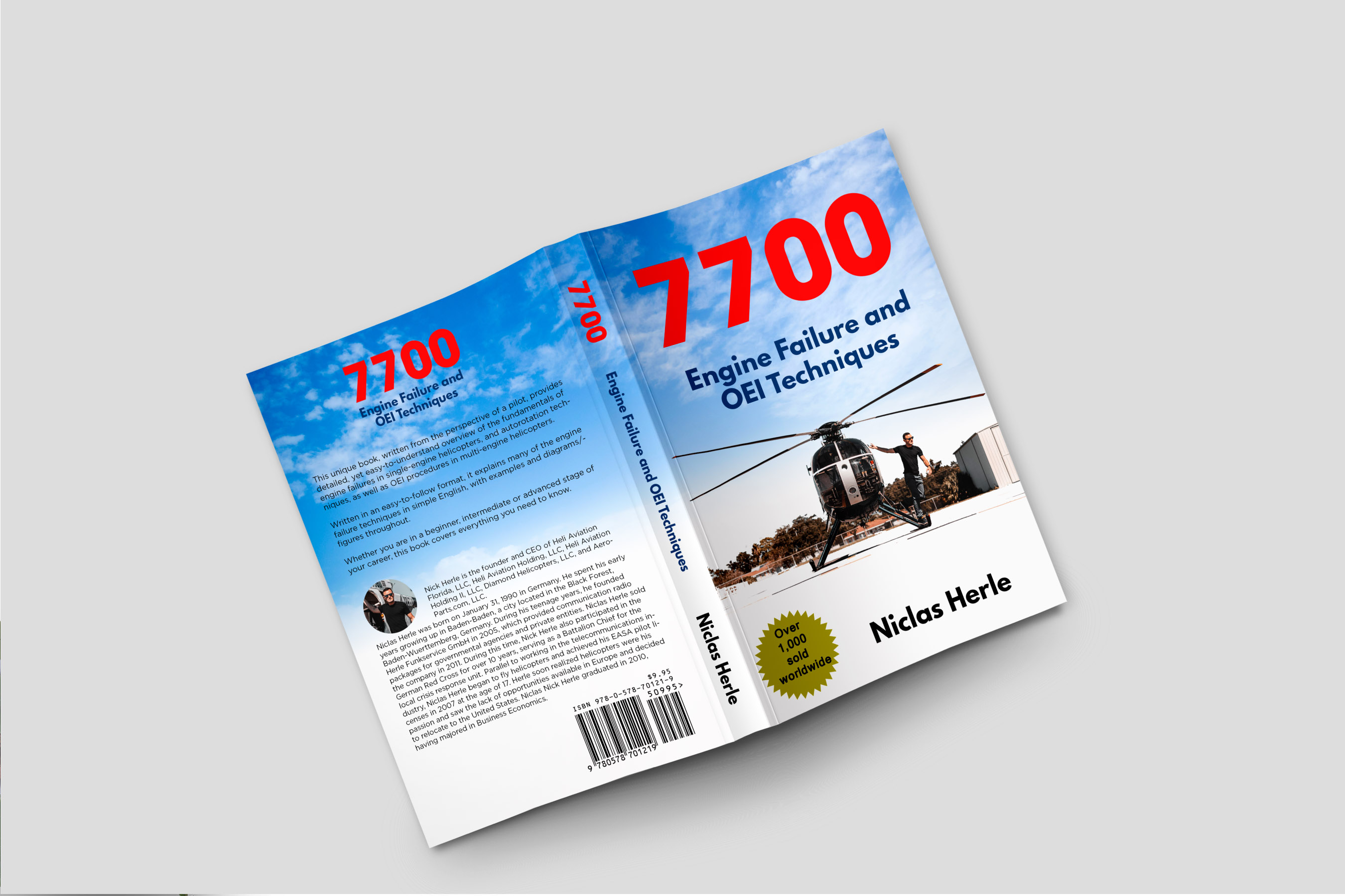 Book Cover Design by wolfwud for Heli Aviation Florida, LLC | Design #24545854