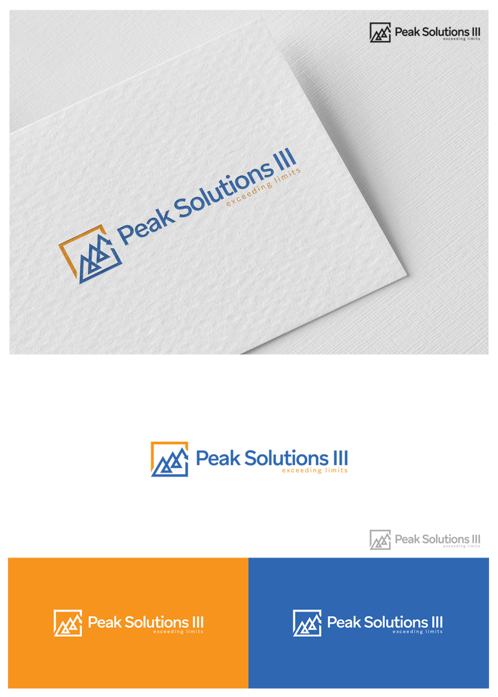 Logo Design by goranvisnjic82 for Peak Solutions III, LLC | Design #24541358