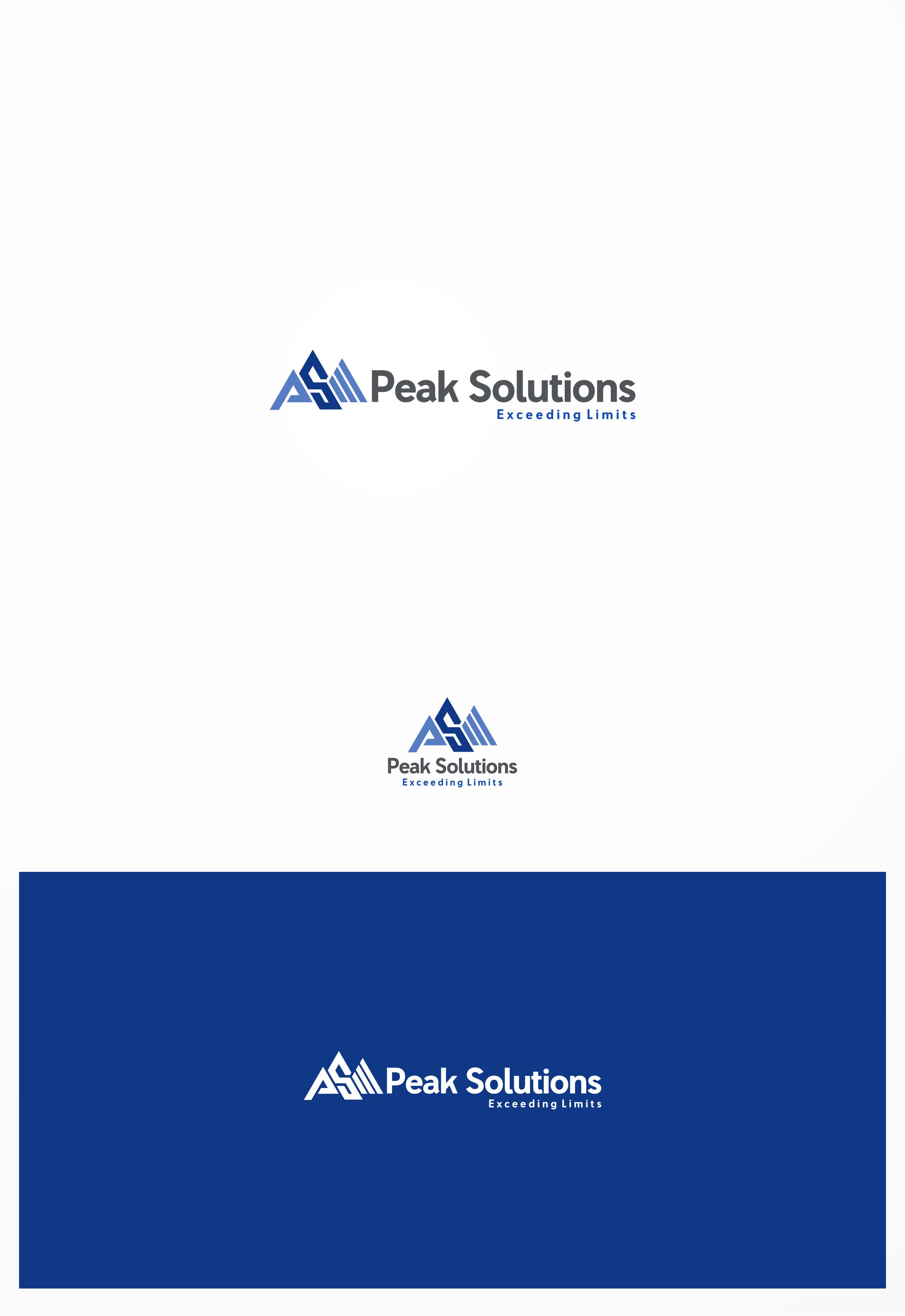 Logo Design by ace_art™ for Peak Solutions III, LLC | Design #24552449
