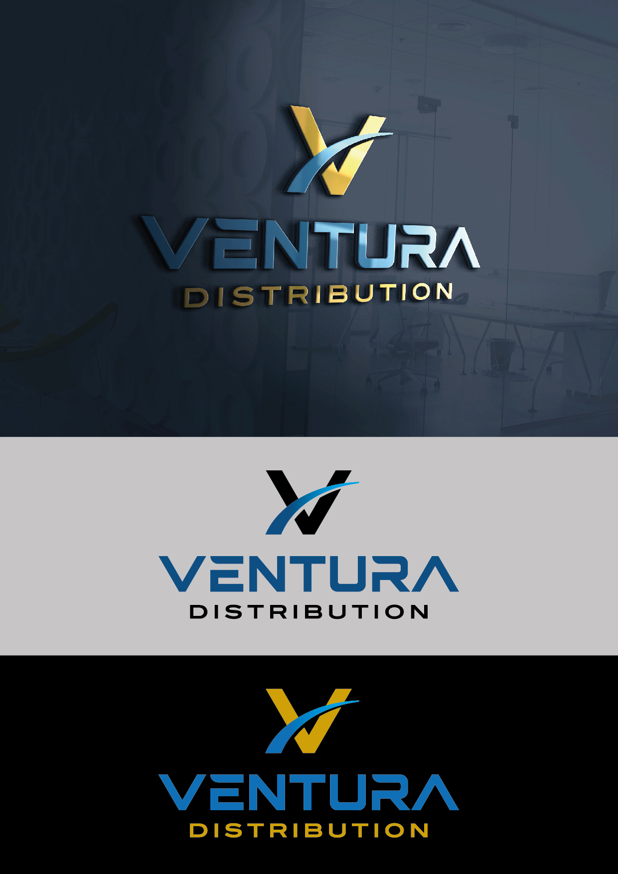Logo-Design von grrssn für Ventura Inc  | Design #24544095