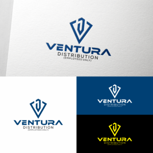 Ventura Distribution | Logo Design by Veronica 10
