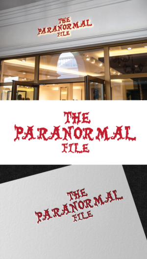 The Paranormal Files | Diseño de Logo por ZJ Design