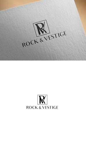 RV      Rock & Vestige | Design de Logo par logo_s