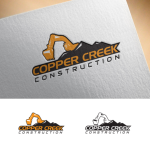 Copper Creek Construction | Diseño de Logo por - SWING -