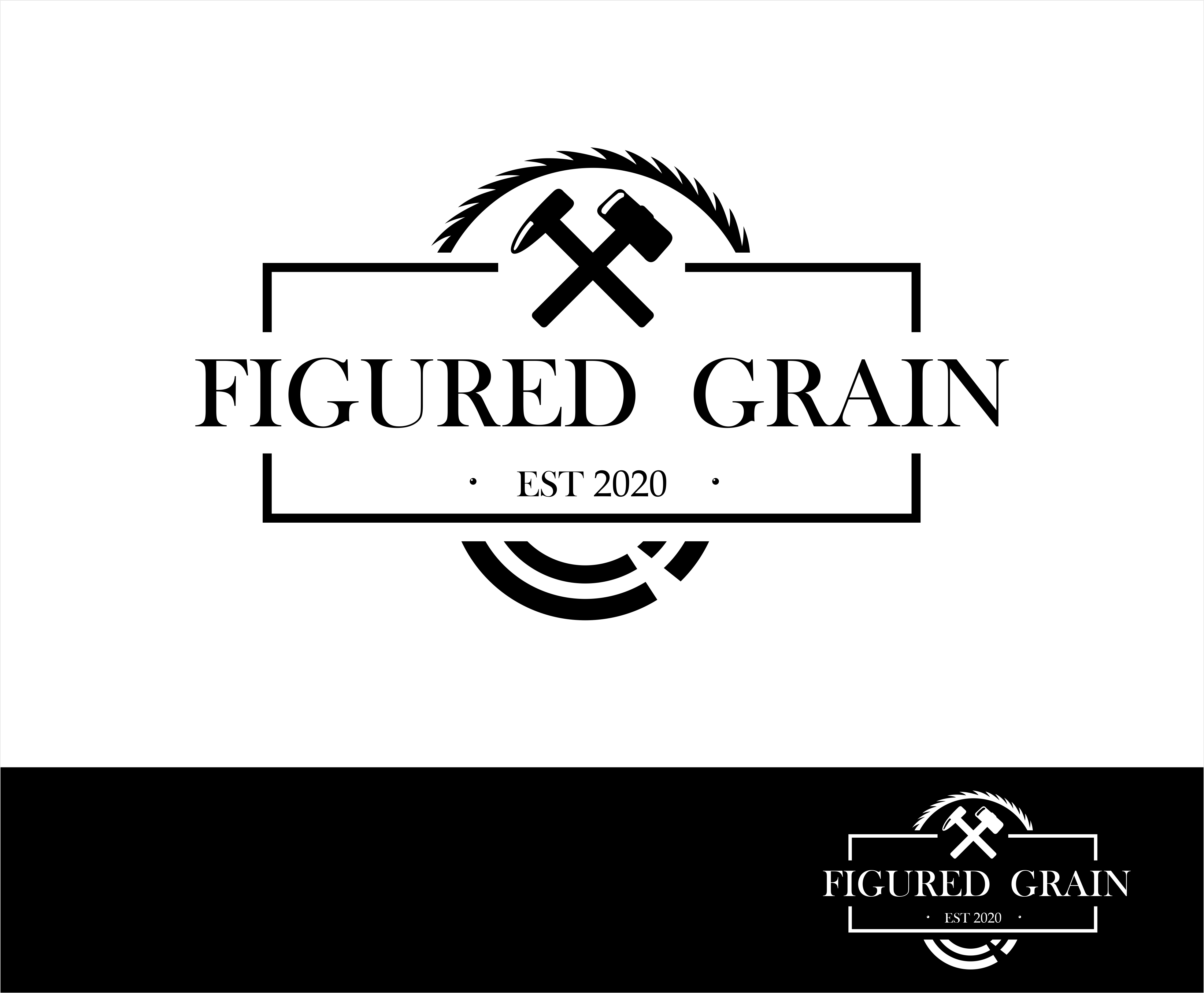 Logo Design by vta for Figured Grain | Design #24547832