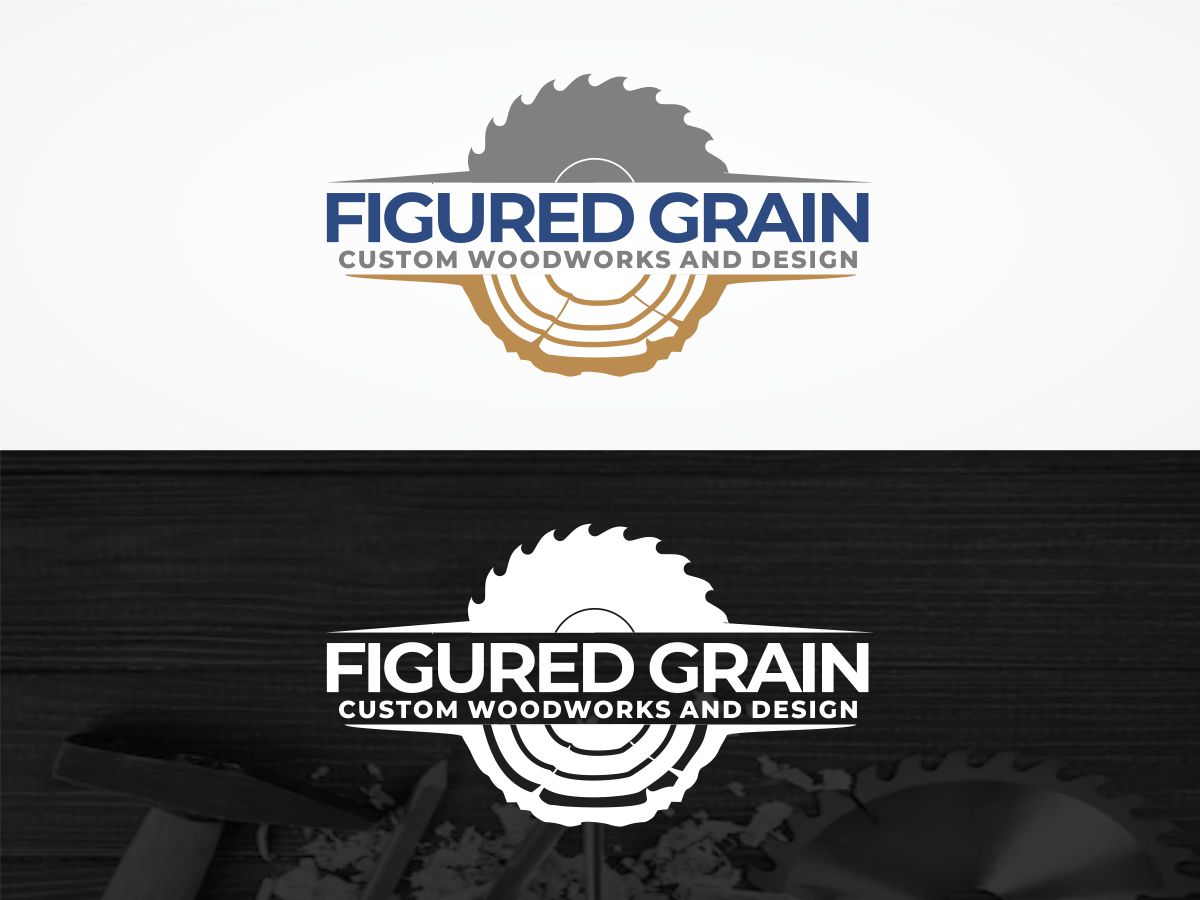 Logo Design by Robby SC for Figured Grain | Design #24544828