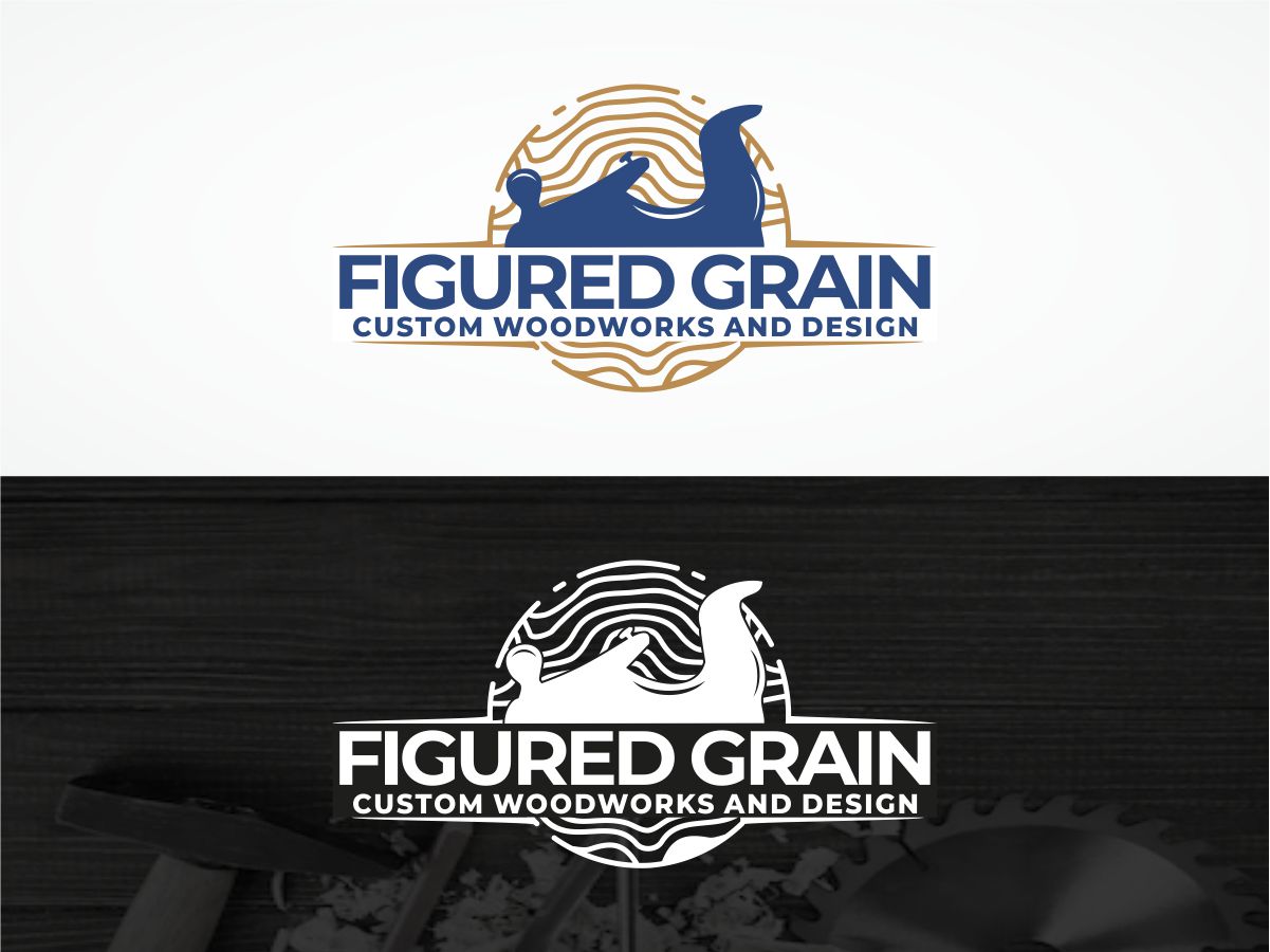 Logo Design by Robby SC for Figured Grain | Design #24544829