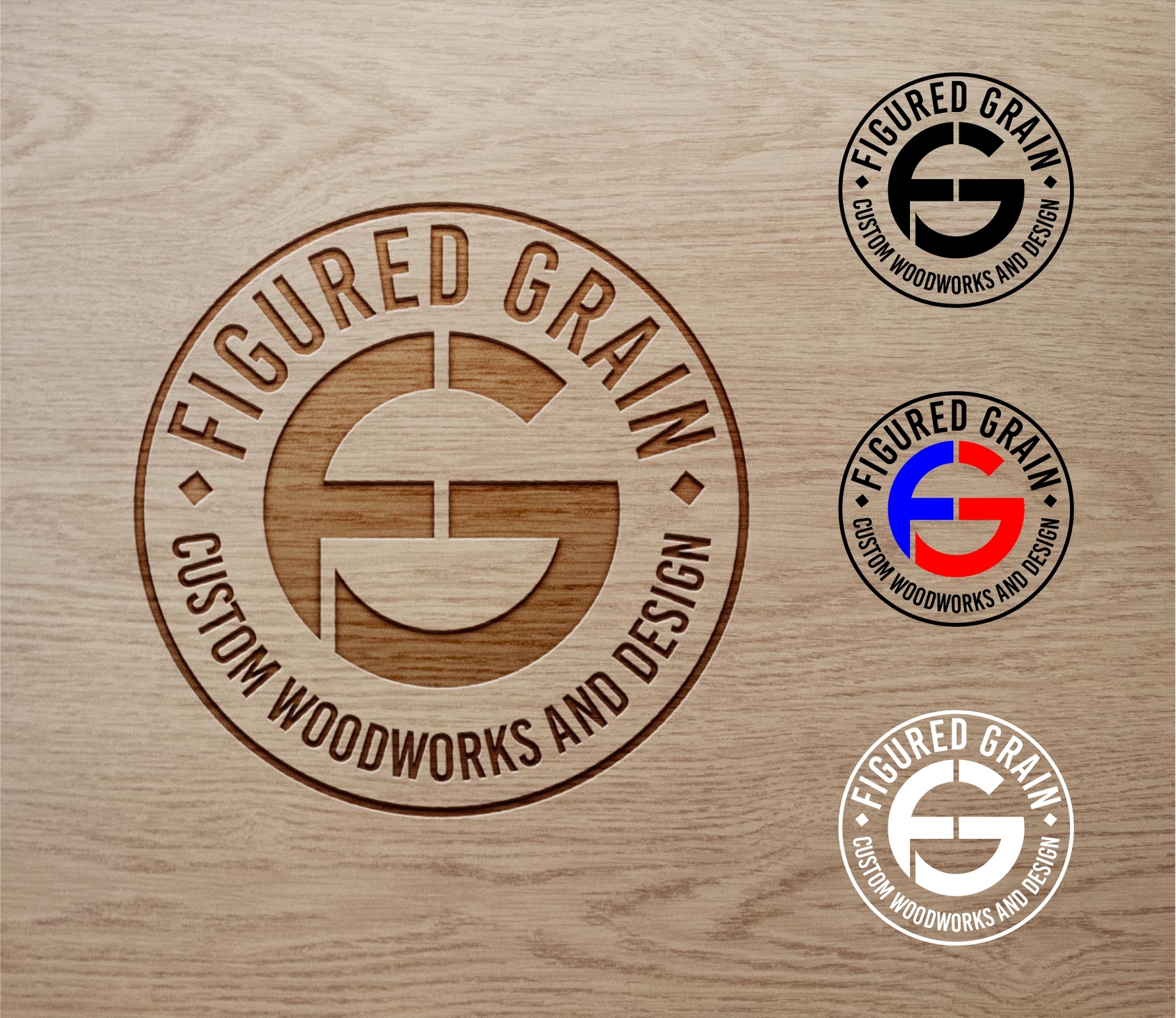 Logo Design by rahman.walker for Figured Grain | Design #24544616