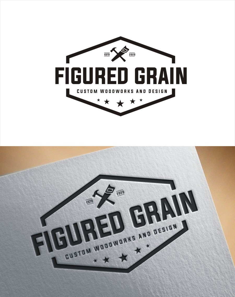 Logo Design by jssaan for Figured Grain | Design #24546497