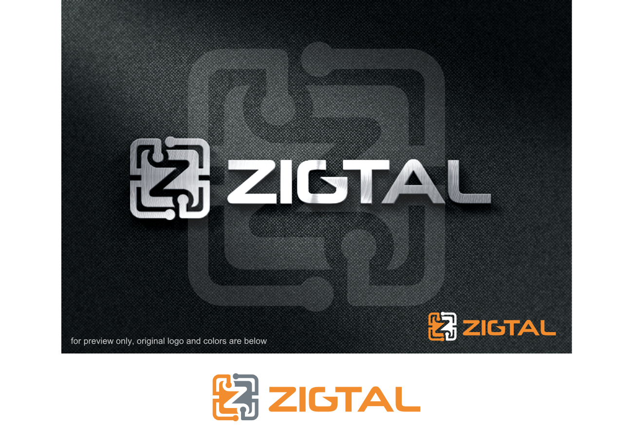 Logo Design by Gita. for Zigtal | Design #24565526