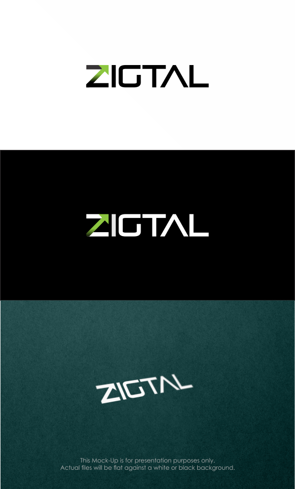 Logo Design by DoMadic for Zigtal | Design #24563097