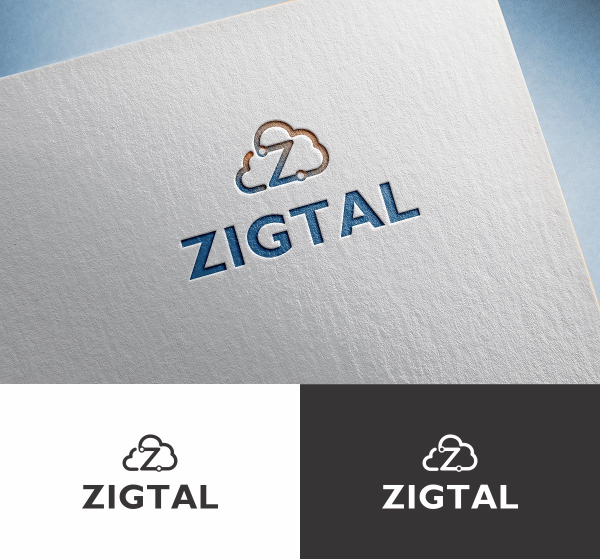 Logo Design by Dave Paresh for Zigtal | Design #24550732