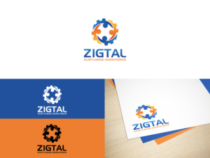 Logo Design by Slant Line Media for Zigtal | Design: #24552741