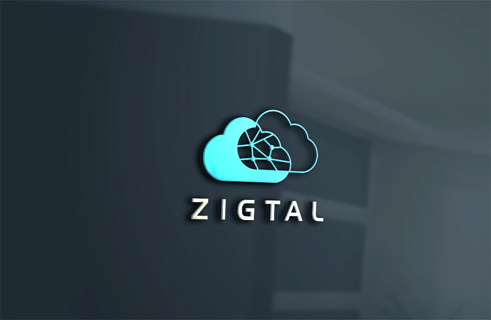 Logo Design by 4tech services for Zigtal | Design #24548309