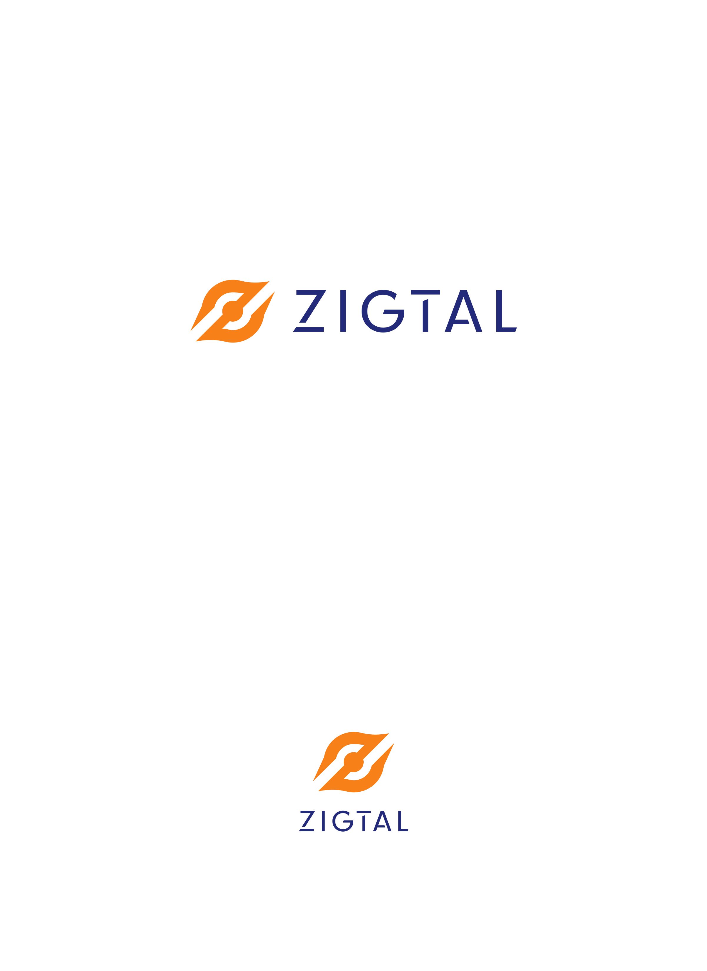 Logo Design by ace_art™ for Zigtal | Design #24560045