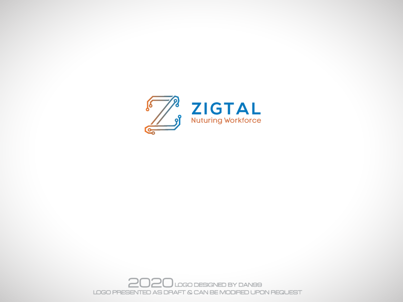 Logo Design by dan99 for Zigtal | Design #24553409