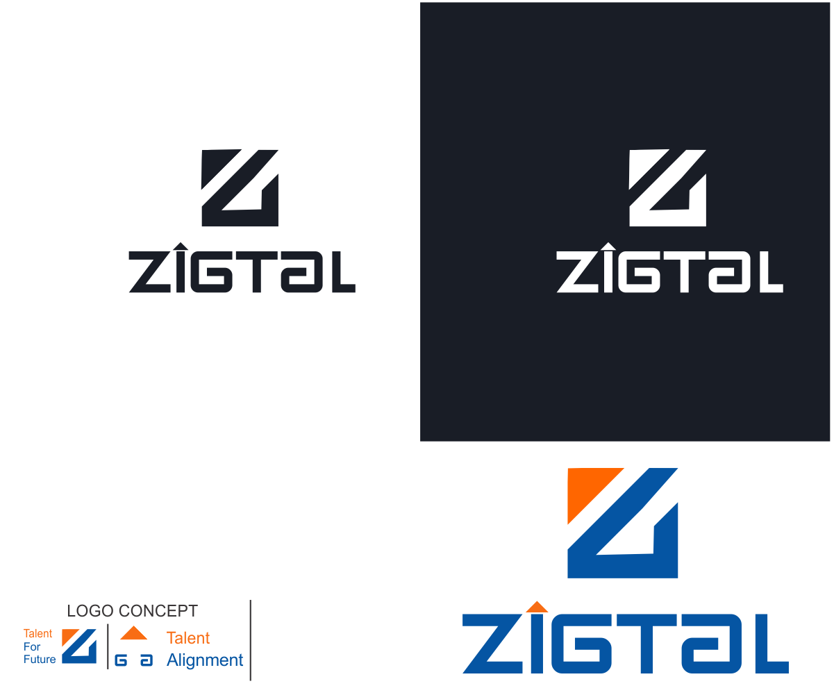 Logo Design by parasprint007 for Zigtal | Design #24563016