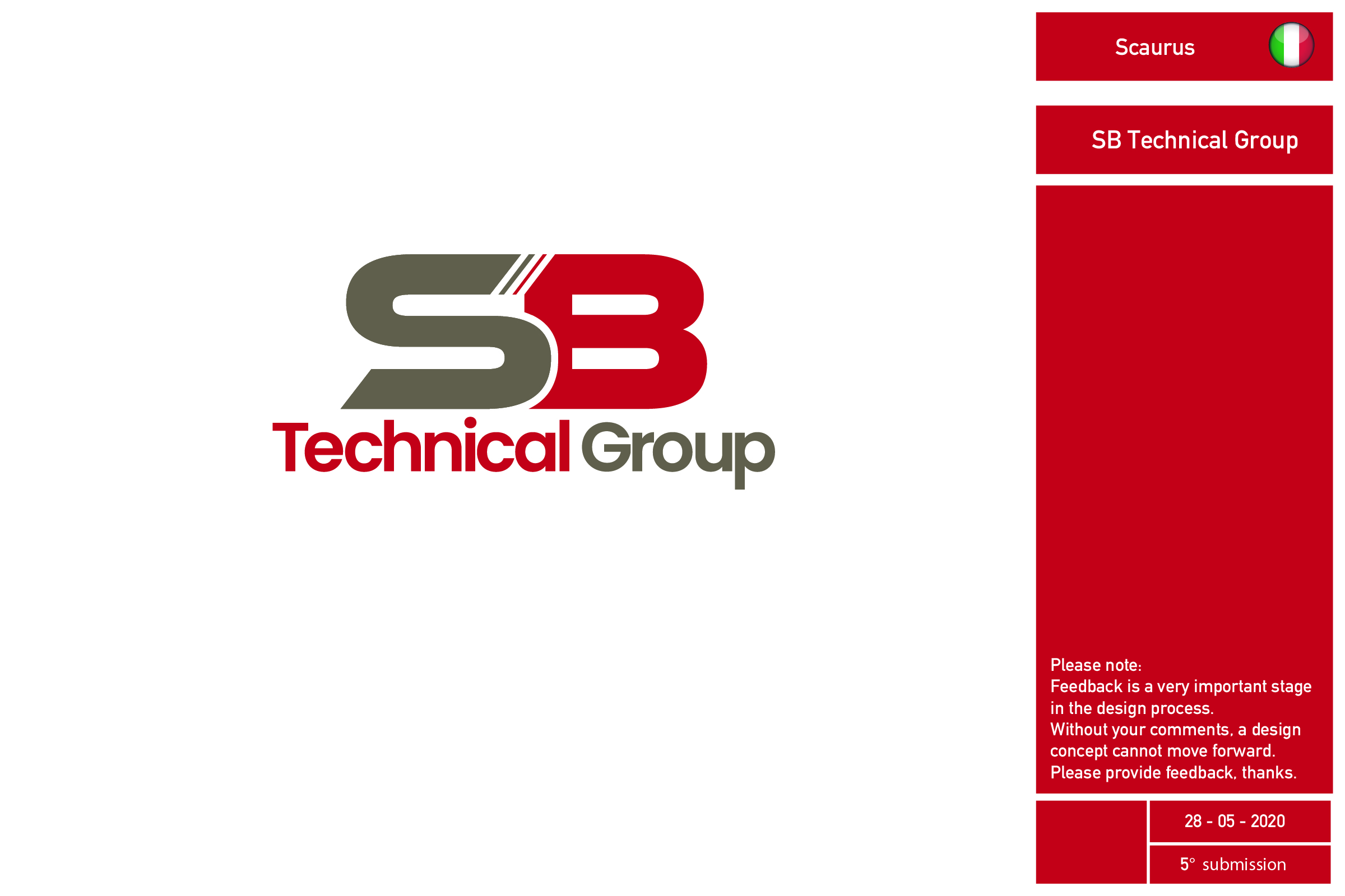 Logo-Design von InkThink by Scaurus für SB Technical Group | Design #24563351