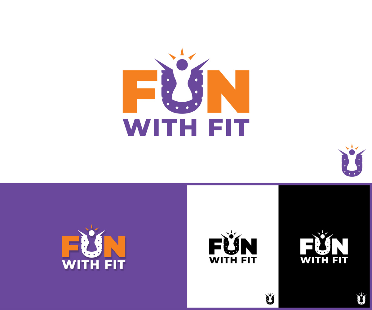 Logo-Design von MoonFeather für FUN WITH FIT | Design #24556186