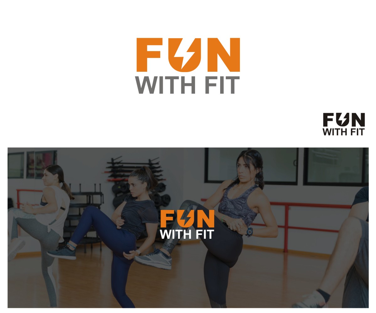 Diseño de Logo por Falguni para FUN WITH FIT | Diseño #24604066