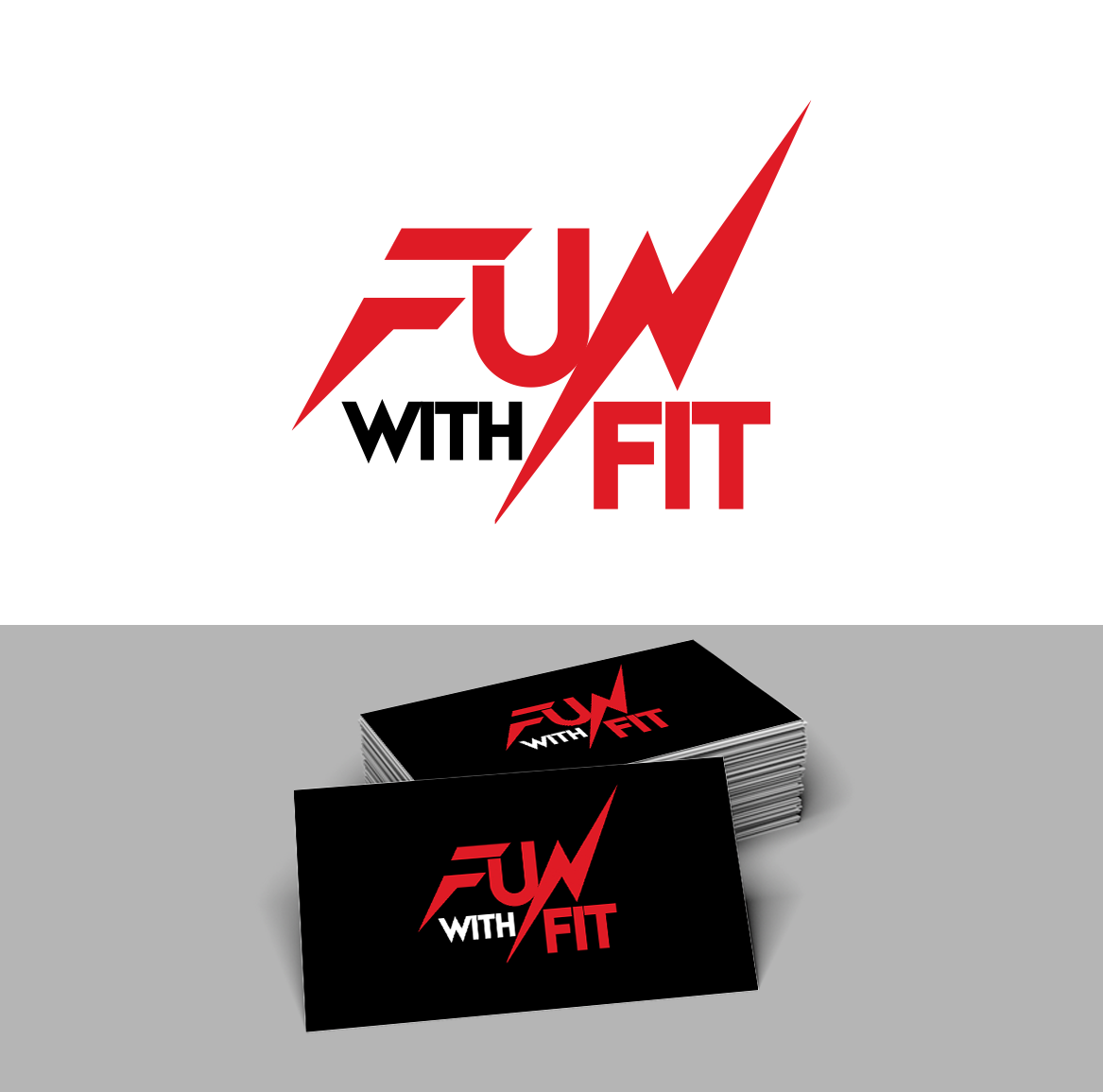 Logo Design by trufya for FUN WITH FIT | Design #24608495