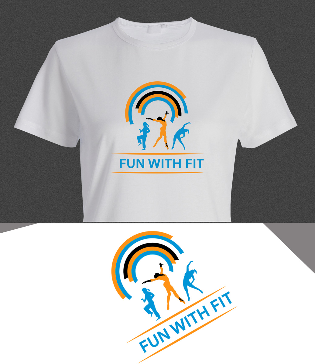 Logo Design by Wonderful design for FUN WITH FIT | Design #24587858