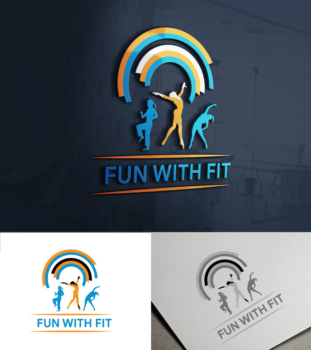 Logo-Design von Wonderful design für FUN WITH FIT | Design #24587860