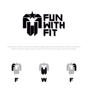 Logo Design by 4AD for FUN WITH FIT | Design: #24671359