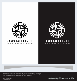 Design de Logo par Mariono Fx pour FUN WITH FIT | Design : #24606690