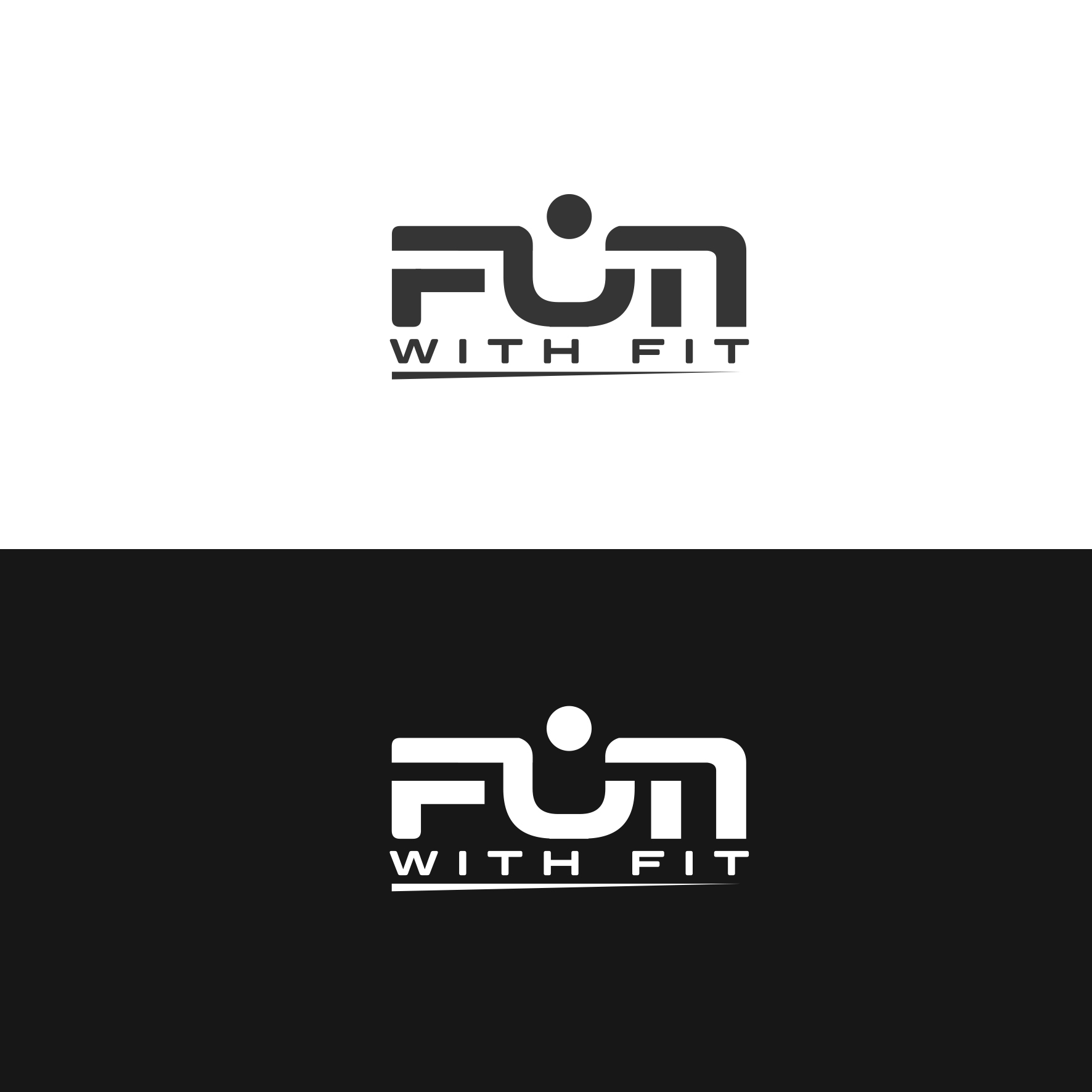 Logo Design by IdentsArt for FUN WITH FIT | Design #24566136