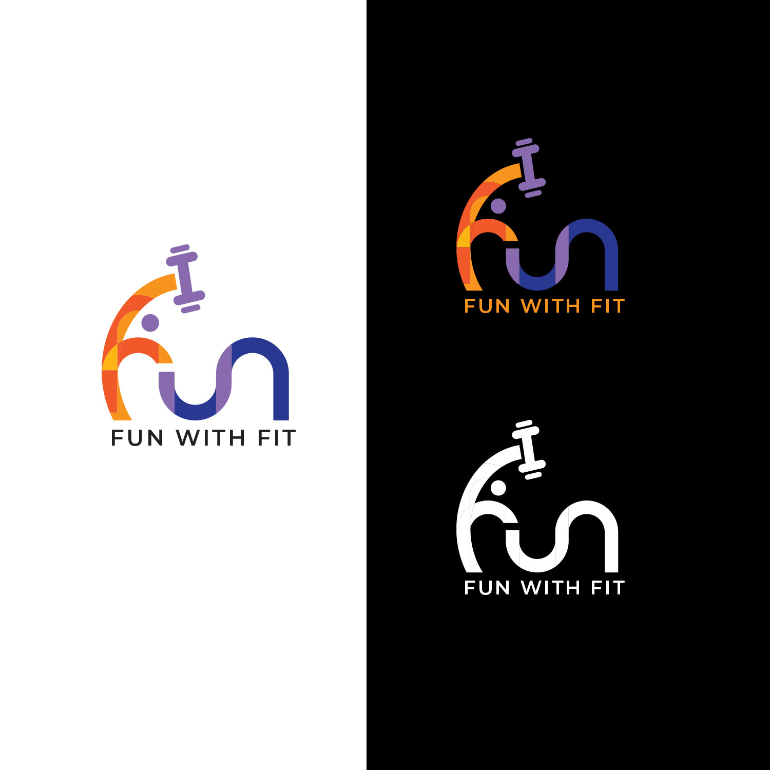 Logo-Design von Finley Johnson für FUN WITH FIT | Design #25277755