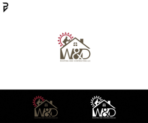 Design de Logo par poisonvectors pour W & D Roofing and contracting | Design : #24555009