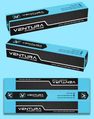 Window film company looking for a visually appealing box design to ship out products with.