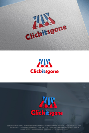 Clickitsgone | Logo-Design von GoodTimes$$$