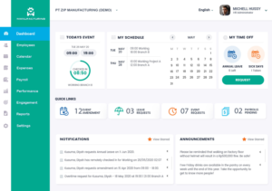 Design refresh of existing HR Application | Web Design par nzdesigners