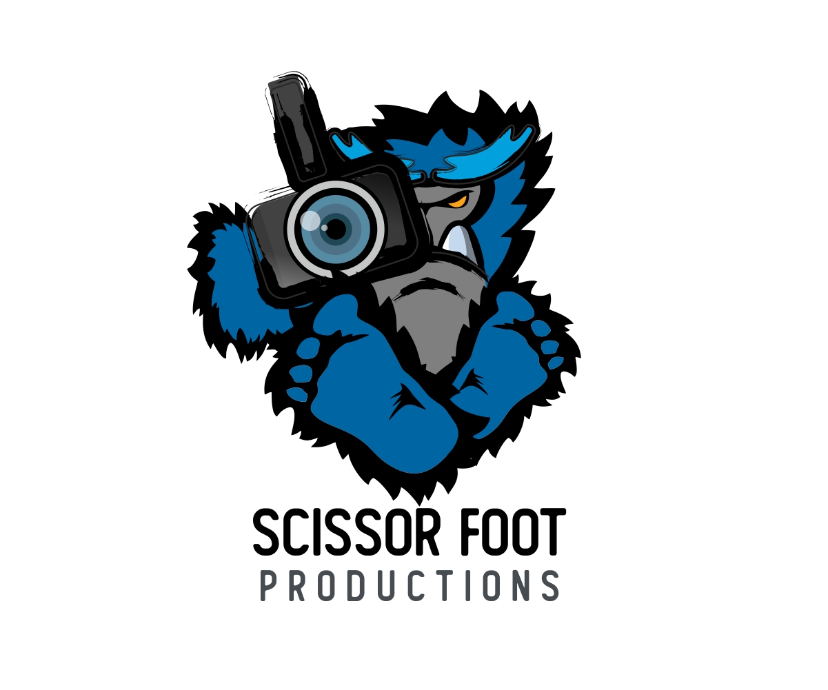 Logo and Business Card Design by Idesign estudio for ScissorFoot Entertainment | Design #24607887