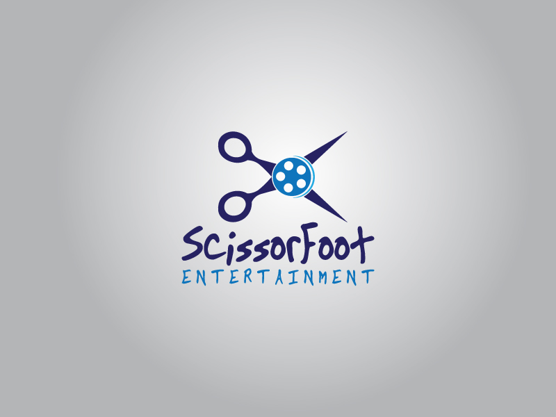 Logo- und Visitenkarten-Design von jisuvo8 für ScissorFoot Entertainment | Design #24556353