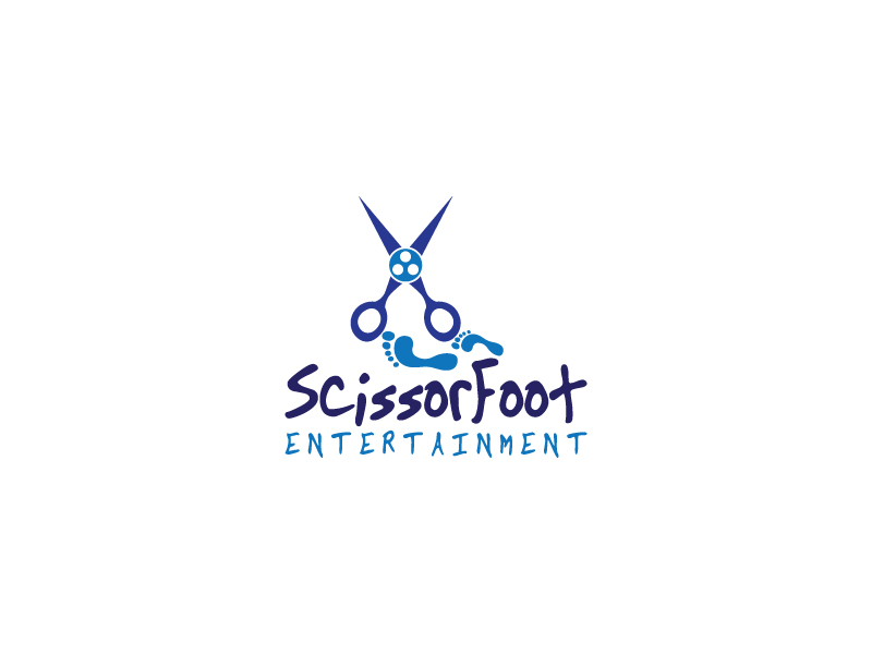 Logo and Business Card Design by jisuvo8 for ScissorFoot Entertainment | Design #24560432