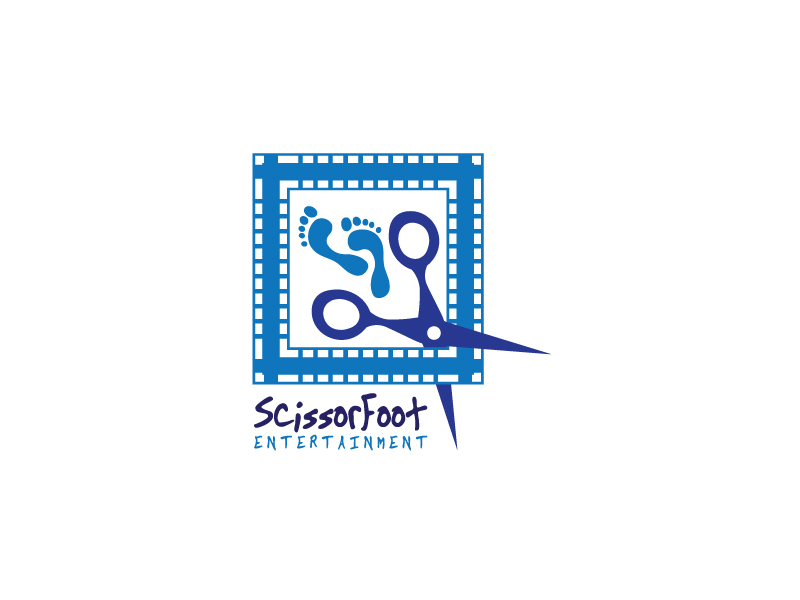 Logo and Business Card Design by jisuvo8 for ScissorFoot Entertainment | Design #24560442