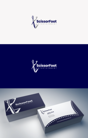 ScissorFoot Entertainment | Design de Logo et Carte de Visite par Rusty Circle