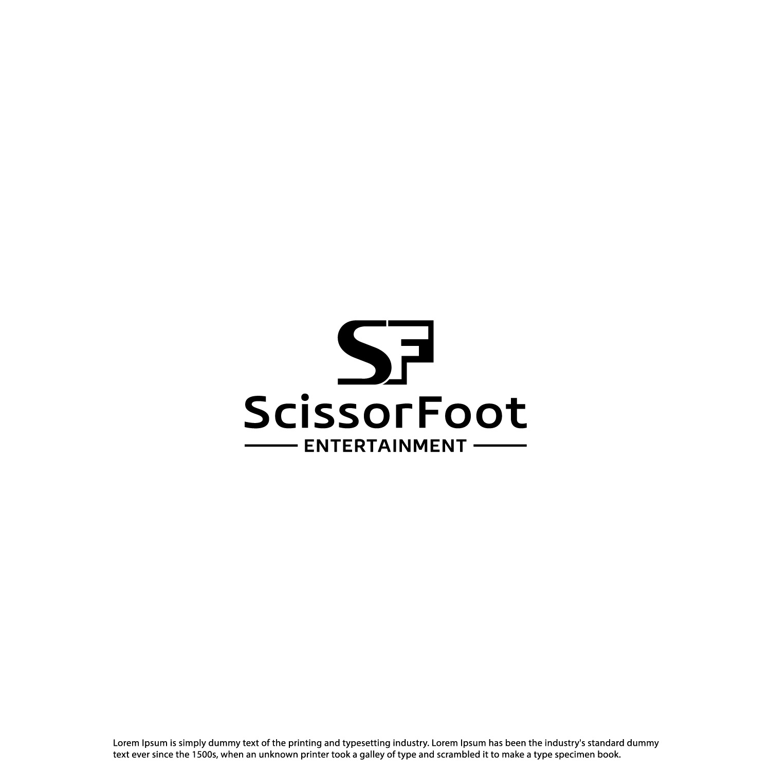 Design de Logo et Carte de Visite par Potatow pour ScissorFoot Entertainment | Design #24611254