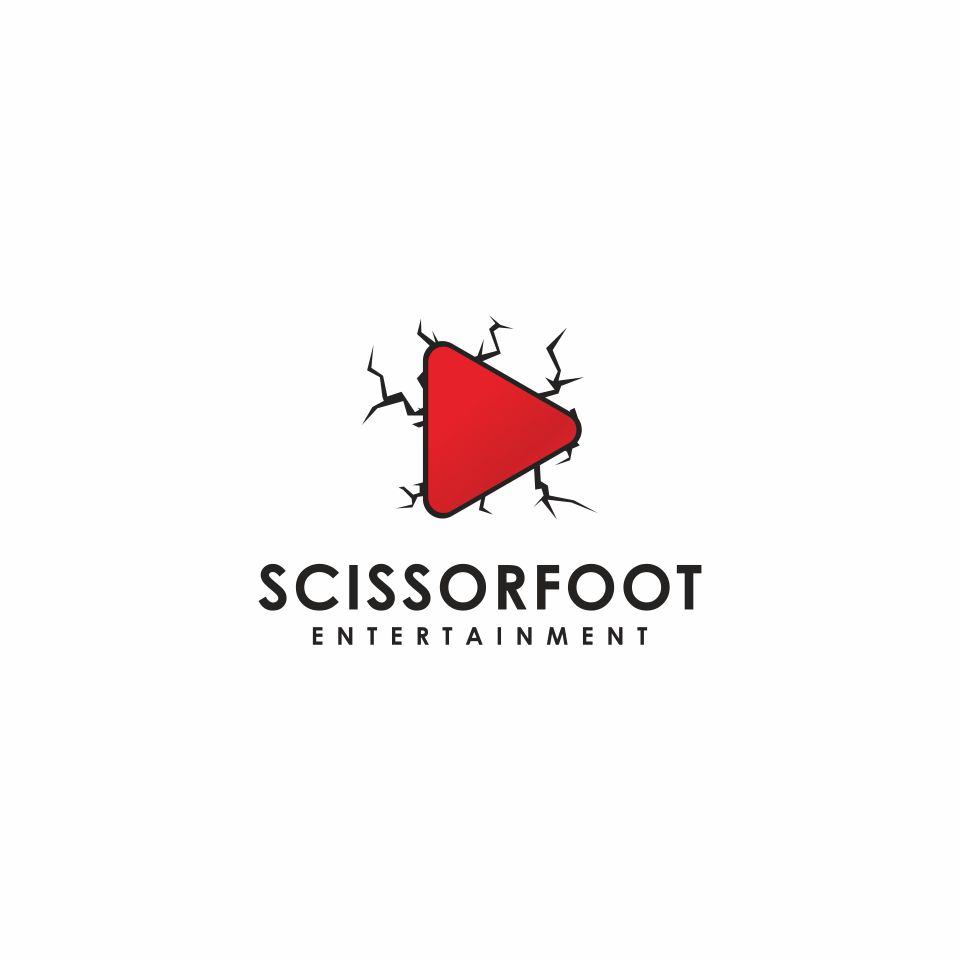 Logo and Business Card Design by mohaliputra for ScissorFoot Entertainment | Design #24579348
