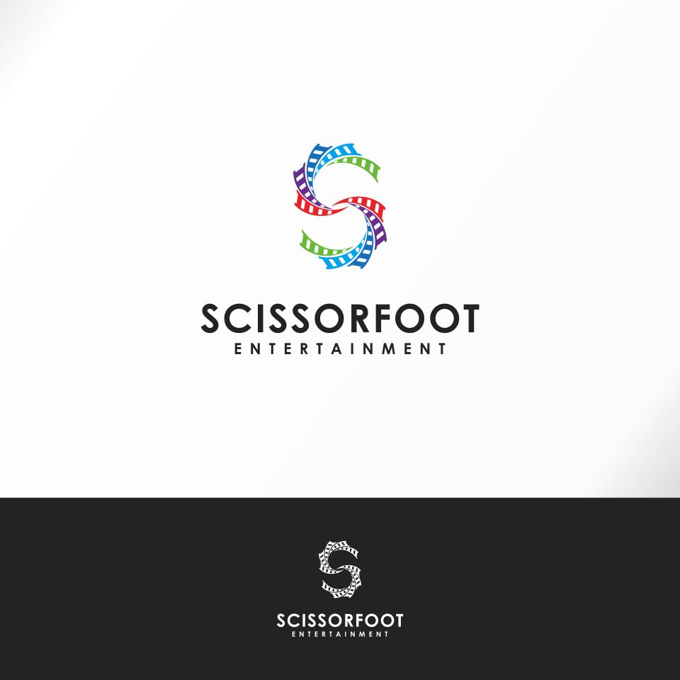 Logo and Business Card Design by mohaliputra for ScissorFoot Entertainment | Design #24579567