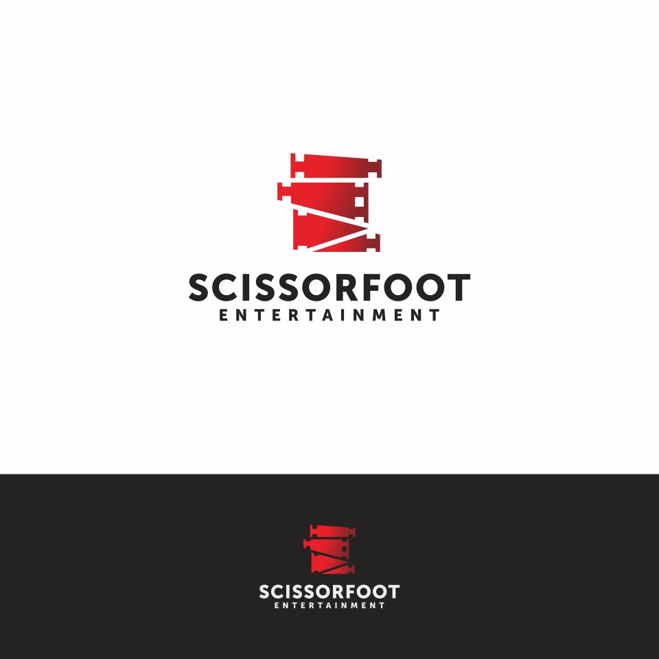 Logo and Business Card Design by mohaliputra for ScissorFoot Entertainment | Design #24579655