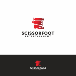 Logo- und Visitenkarten-Design von mohaliputra für ScissorFoot Entertainment | Design: #24579655