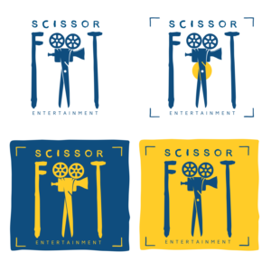 Logo- und Visitenkarten-Design von Waan für ScissorFoot Entertainment | Design: #24648938