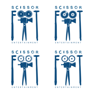 Logo- und Visitenkarten-Design von Waan für ScissorFoot Entertainment | Design: #24654955