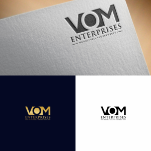 VOM Enterprises | Logo Design by ZiangArt_Studio